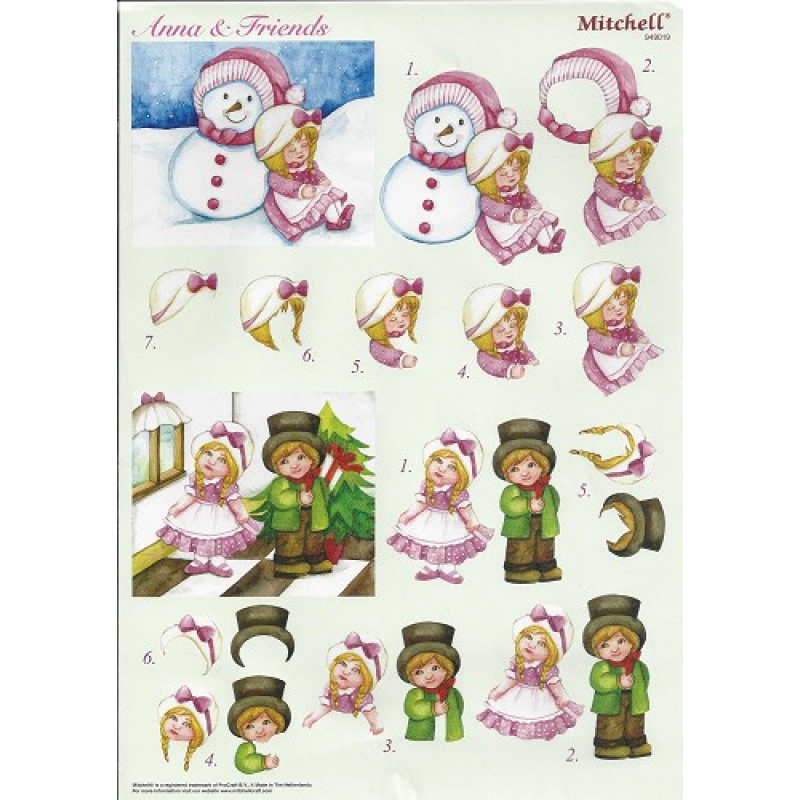 Mitchell A4 Uitdrukvel Anna&Friends (pushout/949023)